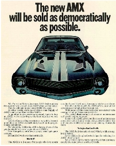 1968 AMX ad