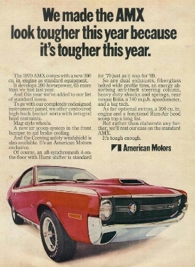 1970 AMX ad