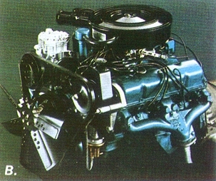 1973 AMC Javelin AMX engine