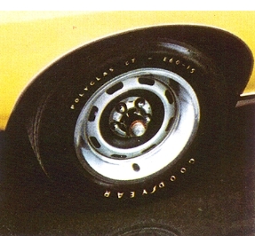 1974 AMC Javelin AMX 15 inch wheel