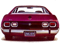 1974 AMC Javelin AMX from back