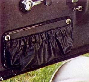 1974 AMC Javelin AMX door panel pouch