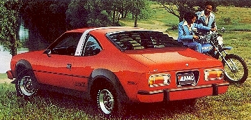 1978 Concord AMX in Firecracker Red