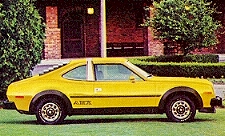 1978 Concord AMX in Sunshine Yellow