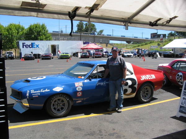 Portland Historics - Sunday's race - Jerry Grant Javelin