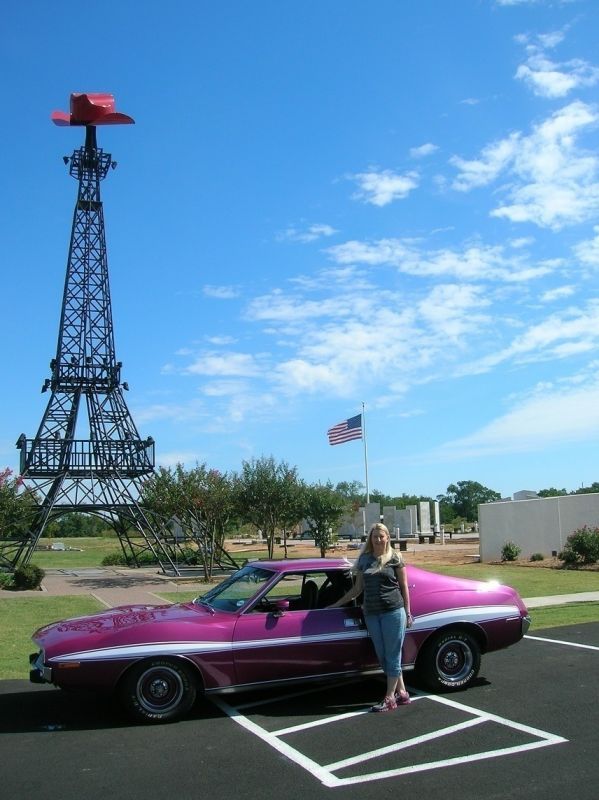 Linda Towers and her 1974 Javelin