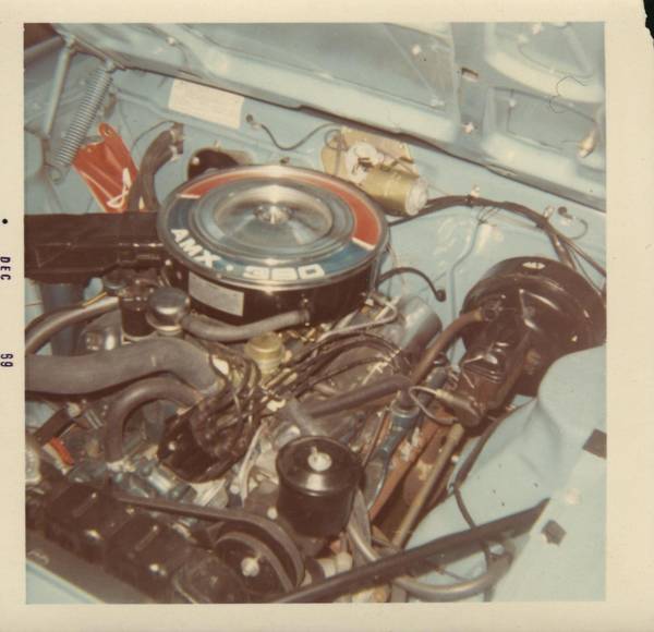 Original engine photo Decenber 1969