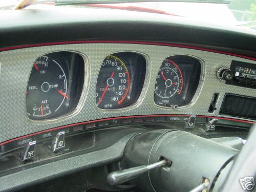 1974 Javelin AMX console