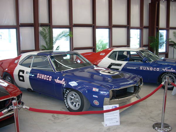 Penske/Donohue Javelins in Sebring Museum
