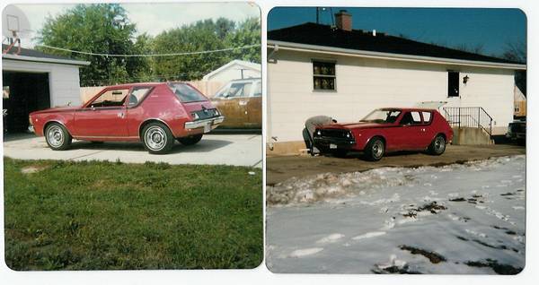 71 Gremlin with 73 Ambassador 360 in background