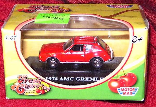 Red Gremlin 1:87 scale